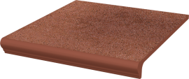 Paradyz TAURUS BROWN ROVNÁ S NOSOM 30X33 schodovka