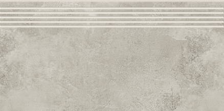 Opoczno QUENOS LIGHT GREY ROVNÁ GRES 29,8X59,8 schodovka OD661-077