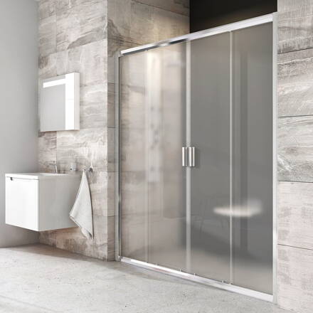 Ravak SPRCHOVÉ DVERE BLDP4-200 bright alu + grape 0YVK0C00ZG