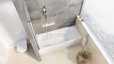 Ravak VAŇA OBDĹŽNIKOVÁ VANDA II 150x70 snowwhite CO11000000