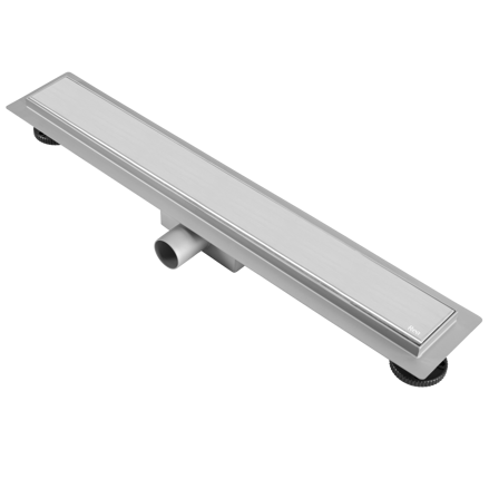 Rea NEOX N NEREZOVÝ SPRCHOVÝ ŽĽAB 600 mm, chróm kartáčovaný REA-G2501