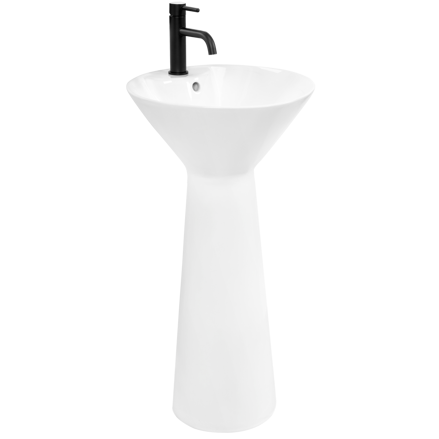 Rea RIVER UMÝVADLO VOĽNE STOJACE, biele keramické REA-U6962