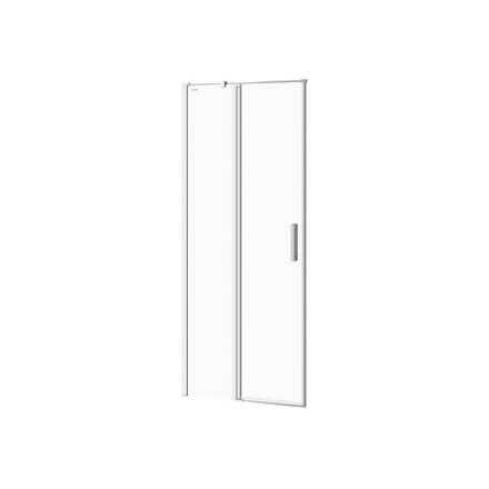 Cersanit MODUO SPRCHOVÉ DVERE ĽAVÉ otváracie 80x195 chróm, sklo číre S162-003