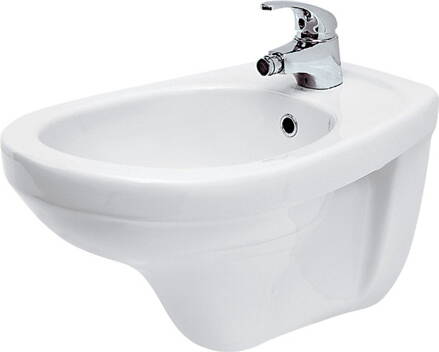 Cersanit DELFI BIDET ZÁVESNÝ 52,5x35,5x37,5 cm + skrutky biela K11-0018