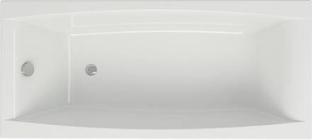 Cersanit VIRGO 170x75 VAŇA OBDĹŽNIKOVÁ akrylátová + nožičky, biela S301-045