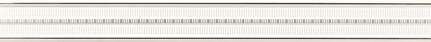 Tubadzin ABISSO WHITE 74,8X7,2 lištela