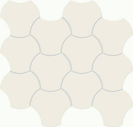 Tubadzin CIELO E TERRA BIANCO UP DOWN 1 MAT GRES 29,8X34,3X1 mozaika dlažbová